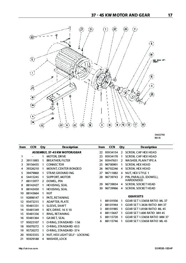 Ingersoll Rand Ssr 15 100 Intellisys Manual