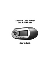 SPX ABS SRS Code Reader OBDII Scan Owners Manual page 1