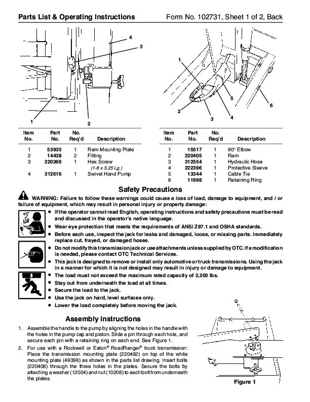 Otc 5019 Manual